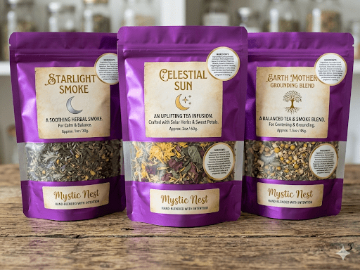 Herb and Botanical Blends - Mystic Nest Apothecary