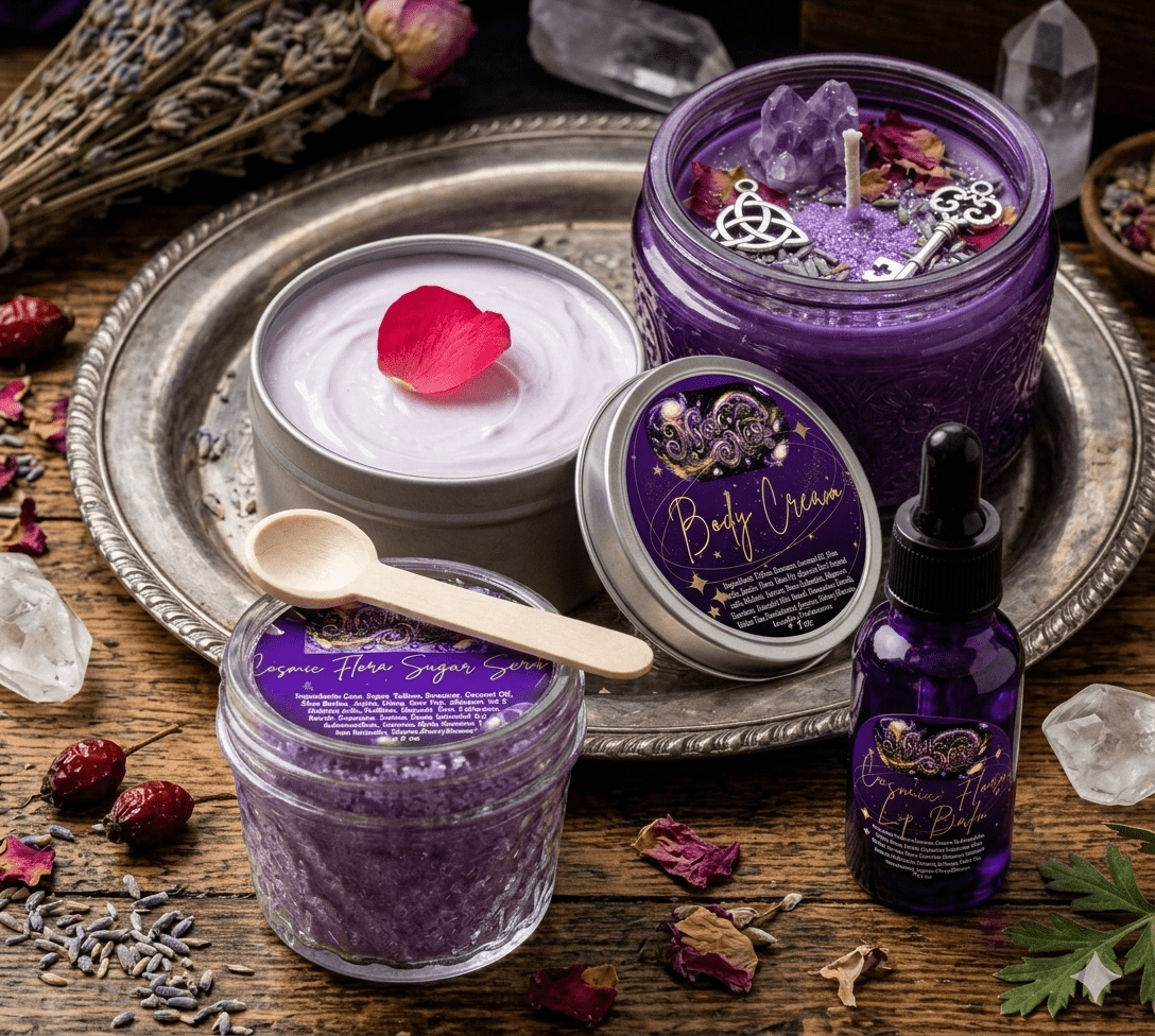 Cosmic Flora Essential Oil Blend Collection - Mystic Nest Apothecary