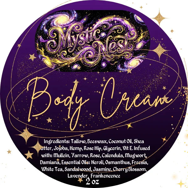 Cosmic Flora Body Cream - Mystic Nest Apothecary