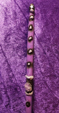 Mystic Handcrafted Intention Wand - Purple Moon Wand