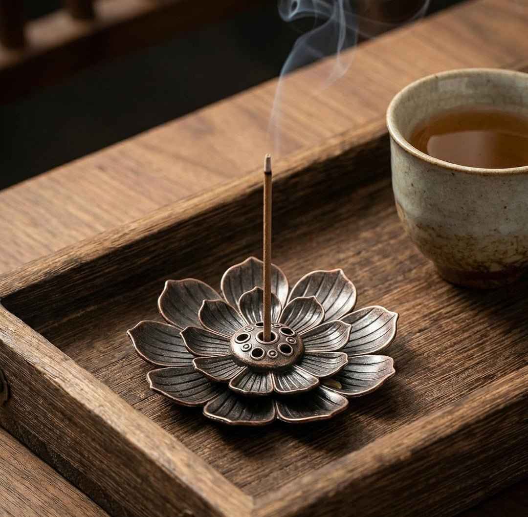 Incense Burner - Lotus