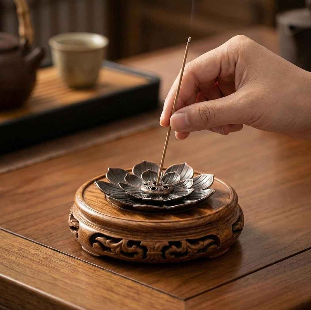 Incense Burner - Lotus