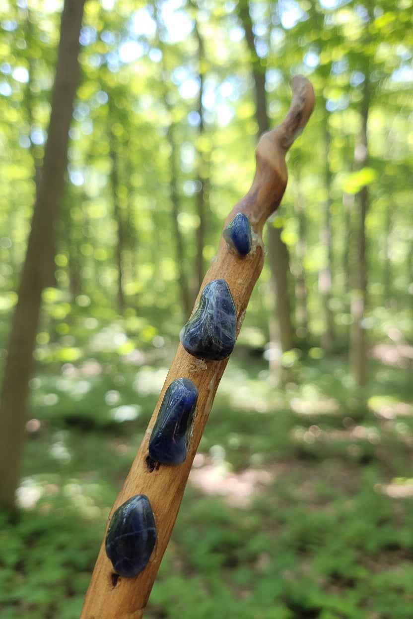 Mystic Handcrafted Intention Wand - Swirl Wand